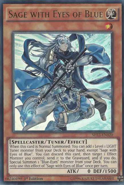 Sage with Eyes of Blue [SHVI-EN020] Ultra Rare - Doe's Cards