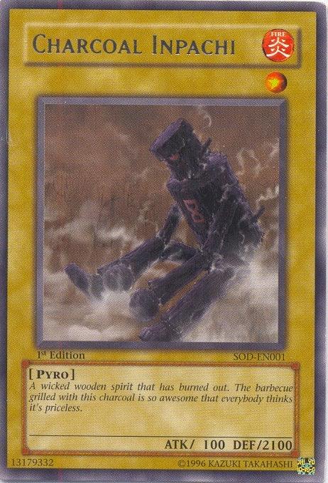 Charcoal Inpachi [SOD-EN001] Rare - Doe's Cards