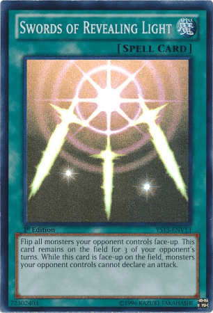 Swords of Revealing Light [YS13-ENV13] Super Rare - Doe's Cards