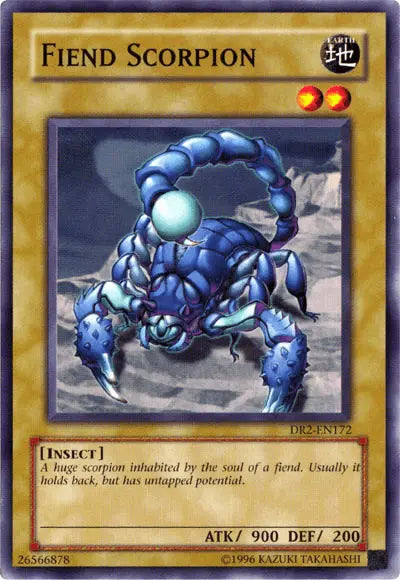 Fiend Scorpion [DR2-EN172] Common - Doe's Cards