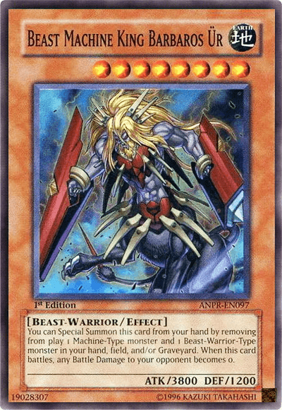 Beast Machine King Barbaros Ur [ANPR-EN097] Super Rare - Doe's Cards