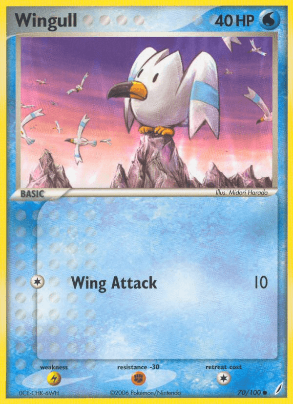 Wingull (70/100) [EX: Crystal Guardians] - Doe's Cards