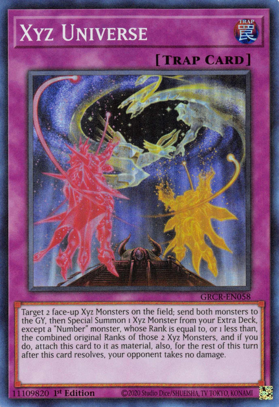 Xyz Universe [GRCR-EN058] Super Rare - Doe's Cards