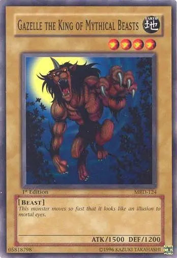 Gazelle the King of Mythical Beasts [MRD-124] Common - Doe's Cards