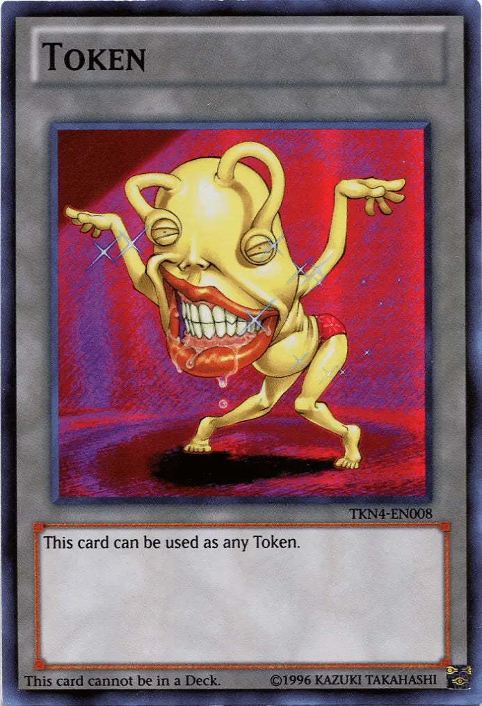 Ojama Token (Yellow) [TKN4-EN008] Super Rare - Doe's Cards