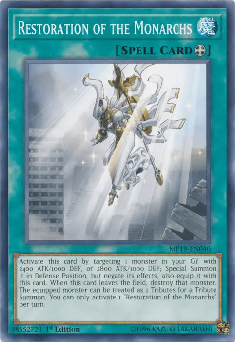 Restoration of the Monarchs [MP19-EN040] Common - Doe's Cards