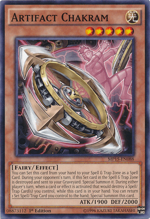 Artifact Chakram [MP15-EN088] Common - Doe's Cards