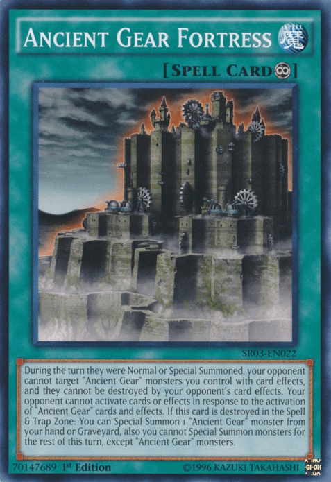 Ancient Gear Fortress [SR03-EN022] Common - Doe's Cards