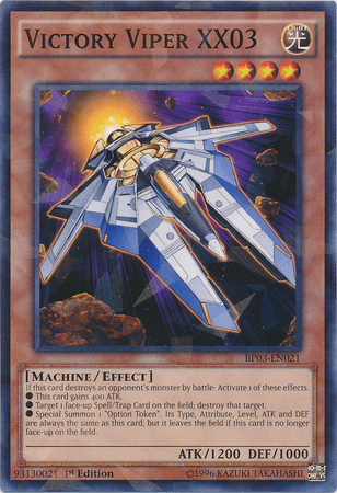 Victory Viper XX03 [BP03-EN021] Shatterfoil Rare - Doe's Cards