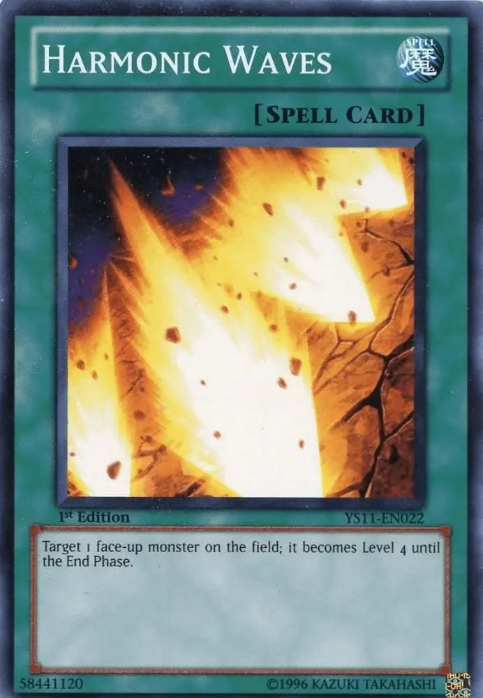 Harmonic Waves [YS11-EN022] Common - Doe's Cards