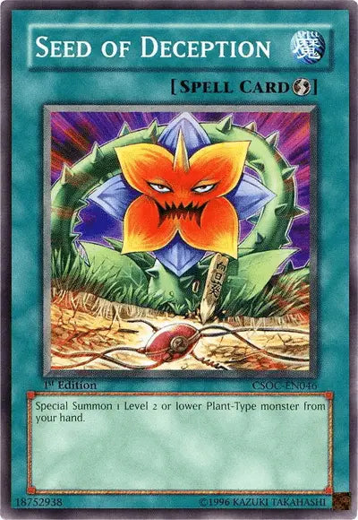 Seed of Deception [CSOC-EN046] Common - Doe's Cards