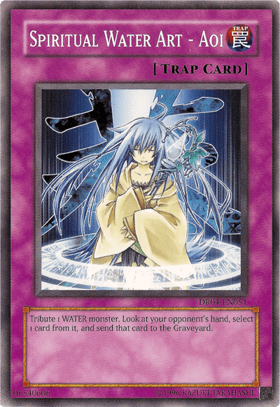 Spiritual Water Art - Aoi [DR04-EN051] Common - Doe's Cards