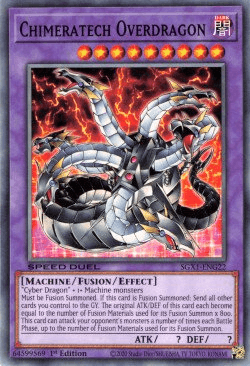 Chimeratech Overdragon [SGX1-ENG22] Common - Doe's Cards