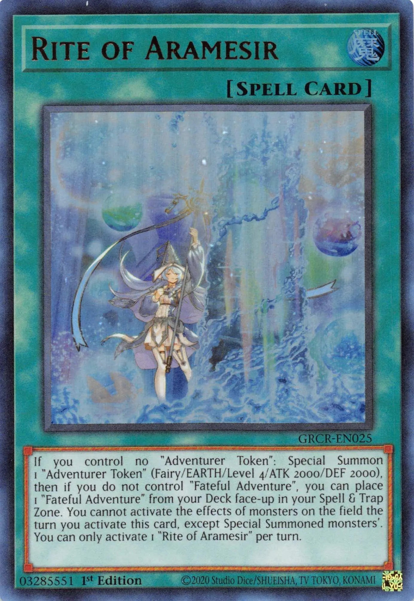 Rite of Aramesir [GRCR-EN025] Ultra Rare - Doe's Cards