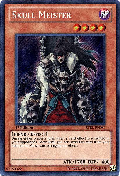 Skull Meister [STBL-EN081] Secret Rare - Doe's Cards