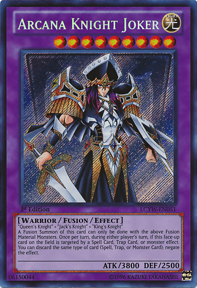 Arcana Knight Joker [LCYW-EN051] Secret Rare - Doe's Cards