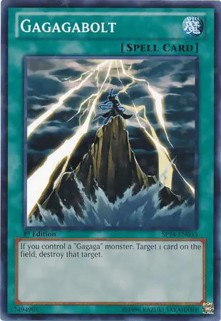 Gagagabolt [SP14-EN033] Starfoil Rare - Doe's Cards
