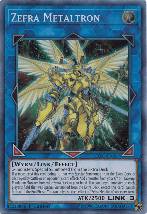 Zefra Metaltron [EXFO-EN097] Super Rare - Doe's Cards