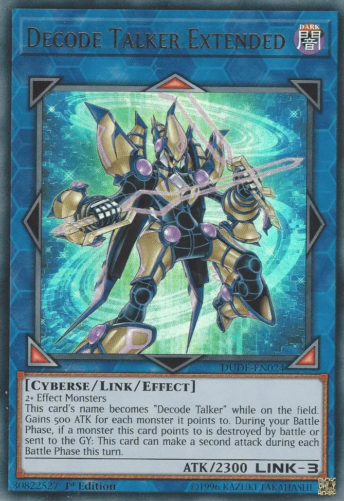 Decode Talker Extended [DUDE-EN024] Ultra Rare - Doe's Cards