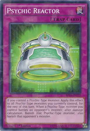 Psychic Reactor [BP03-EN222] Shatterfoil Rare - Doe's Cards