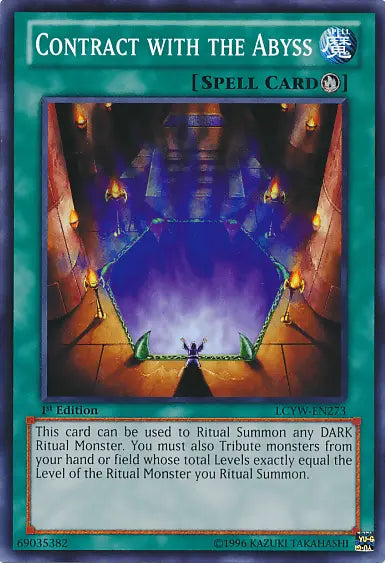 Contract with the Abyss [LCYW-EN273] Common - Doe's Cards