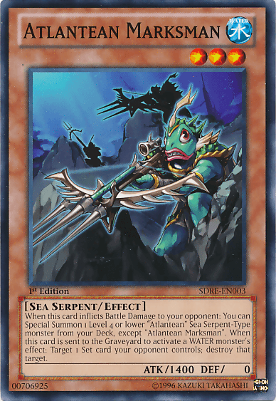 Atlantean Marksman [SDRE-EN003] Common - Doe's Cards