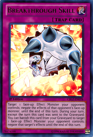 Breakthrough Skill [CBLZ-EN078] Ultra Rare - Doe's Cards