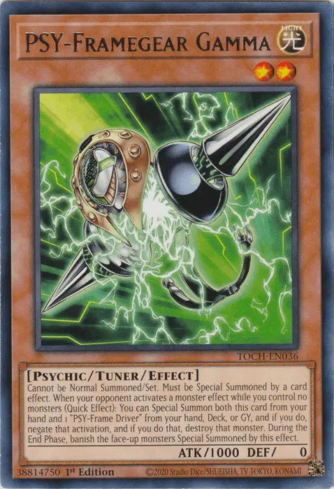 PSY-Framegear Gamma [TOCH-EN036] Rare - Doe's Cards