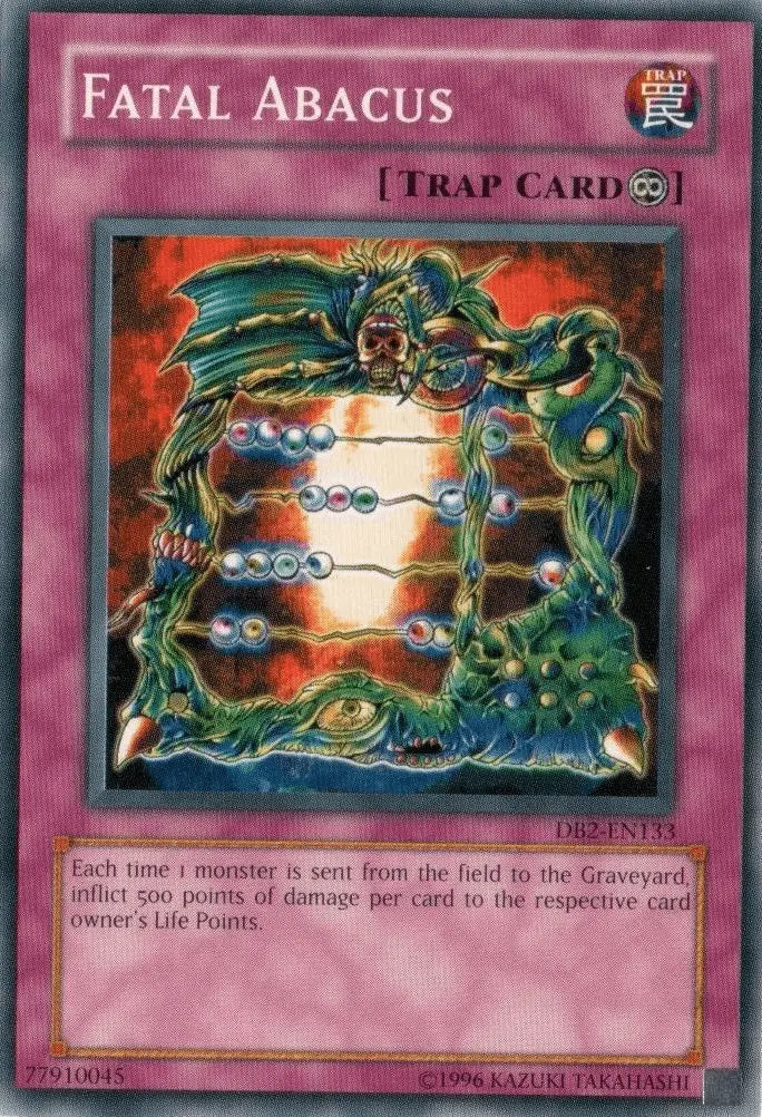 Fatal Abacus [DB2-EN133] Common - Doe's Cards