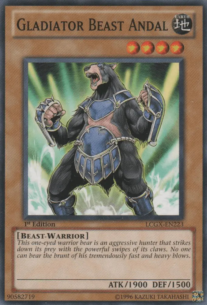 Gladiator Beast Andal [LCGX-EN223] Common - Doe's Cards