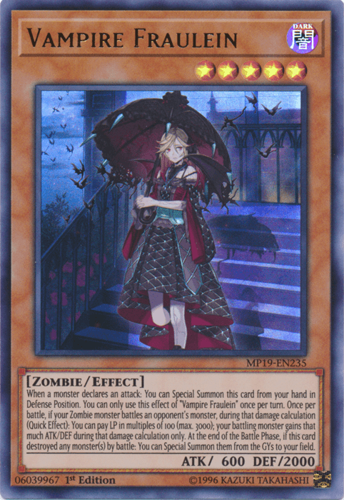 Vampire Fraulein [MP19-EN235] Ultra Rare - Doe's Cards