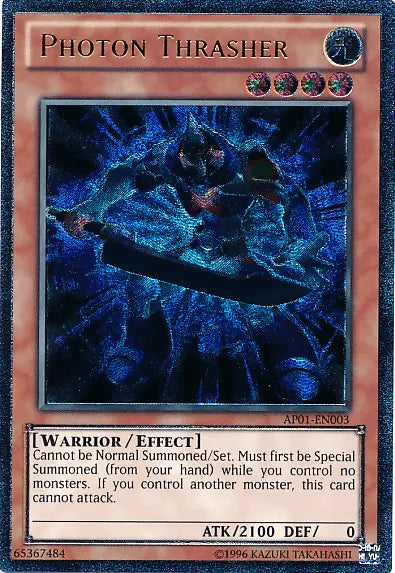 Photon Thrasher [AP01-EN003] Ultimate Rare - Doe's Cards