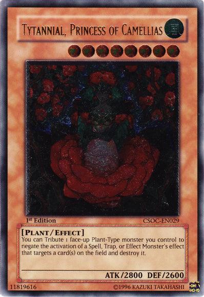 Tytannial, Princess of Camellias (UTR) [CSOC-EN029] Ultimate Rare - Doe's Cards