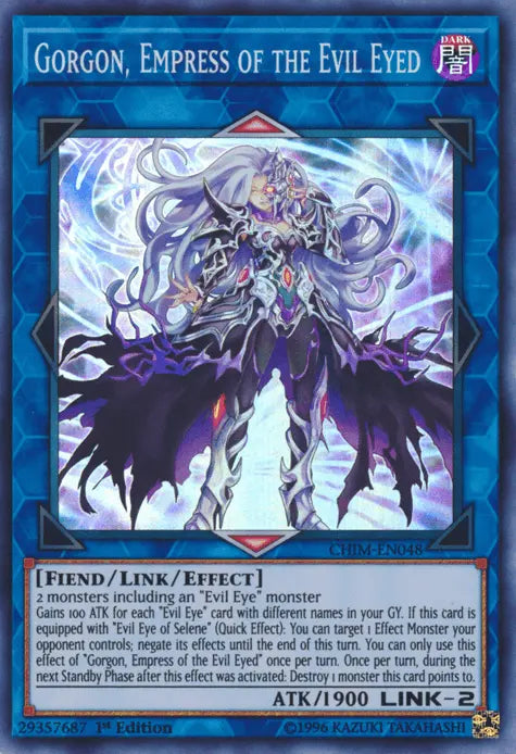 Gorgon, Empress of the Evil Eyed [CHIM-EN048] Super Rare - Doe's Cards
