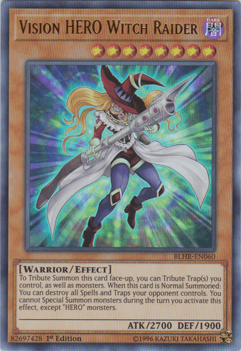 Vision Hero Witch Raider [BLHR-EN060] Ultra Rare - Doe's Cards