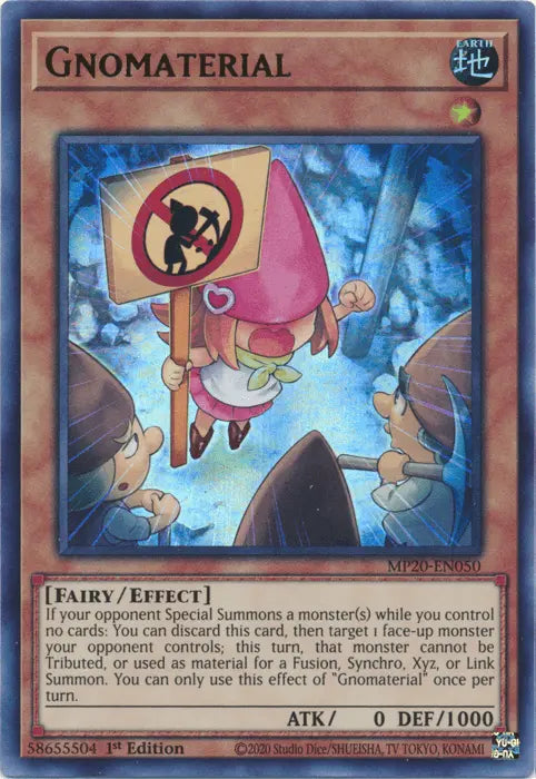 Gnomaterial [MP20-EN050] Ultra Rare - Doe's Cards