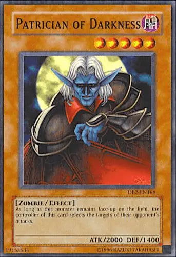 Patrician of Darkness [DB2-EN168] Common - Doe's Cards