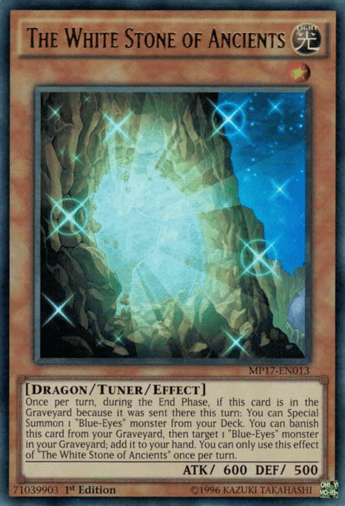 The White Stone of Ancients [MP17-EN013] Ultra Rare - Doe's Cards