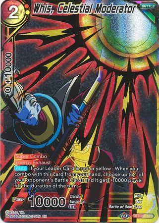 Whis, Celestial Moderator (SPR) (BT9-096) [Universal Onslaught] - Doe's Cards