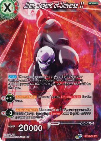 Jiren, Legend of Universe 11 (EX13-02) [Special Anniversary Set 2020] - Doe's Cards