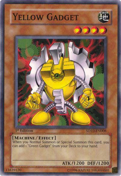 Yellow Gadget [SD10-EN008] Common - Doe's Cards