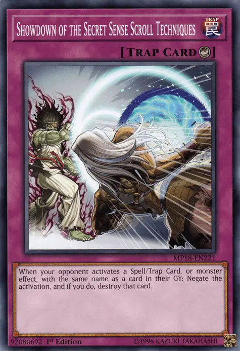 Showdown of the Secret Sense Scroll Techniques [MP18-EN221] Common - Doe's Cards