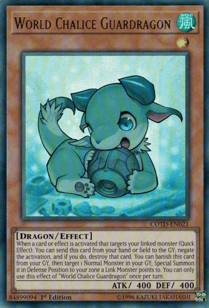 World Chalice Guardragon [COTD-EN021] Ultra Rare - Doe's Cards