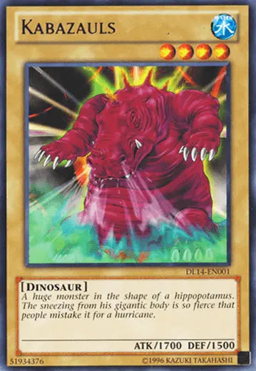 Kabazauls (Purple) [DL14-EN001] Rare - Doe's Cards