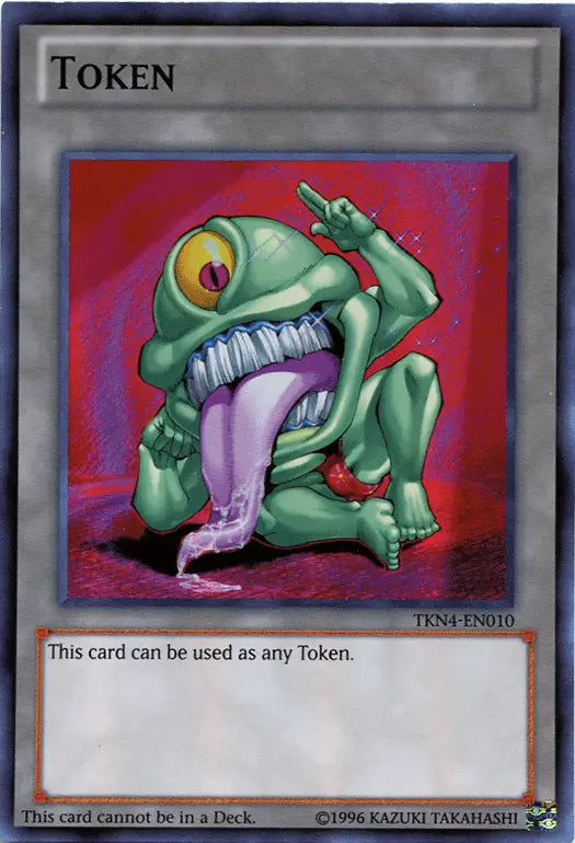 Ojama Token (Green) [TKN4-EN010] Super Rare - Doe's Cards