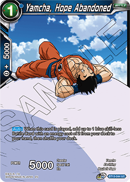 Yamcha, Hope Abandoned (Uncommon) (BT13-044) [Supreme Rivalry] - Doe's Cards