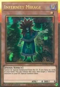 Infernity Mirage [MAGO-EN005] Gold Rare - Doe's Cards