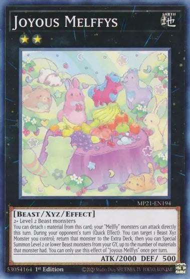 Joyous Melffys [MP21-EN194] Common - Doe's Cards