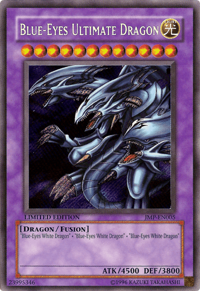 Blue-Eyes Ultimate Dragon [JMP-EN005] Ultra Rare - Doe's Cards