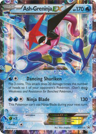 Ash-Greninja EX (XY133) (Jumbo Card) [XY: Black Star Promos] - Doe's Cards